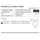 AZZARDO LAMPA SUFITOWA BIAŁY PLAFON MONZA R 22  AZ2261